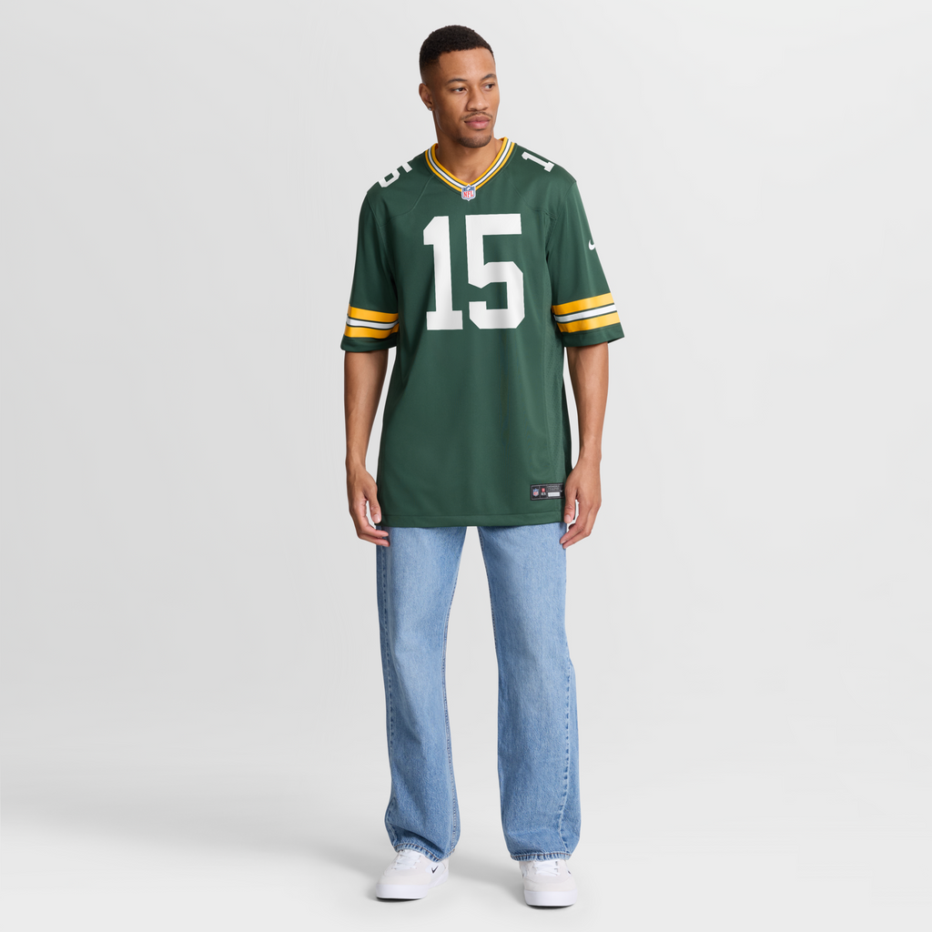 Green Bay Packers Bart Starr Nike Green Game Retired Player Jersey