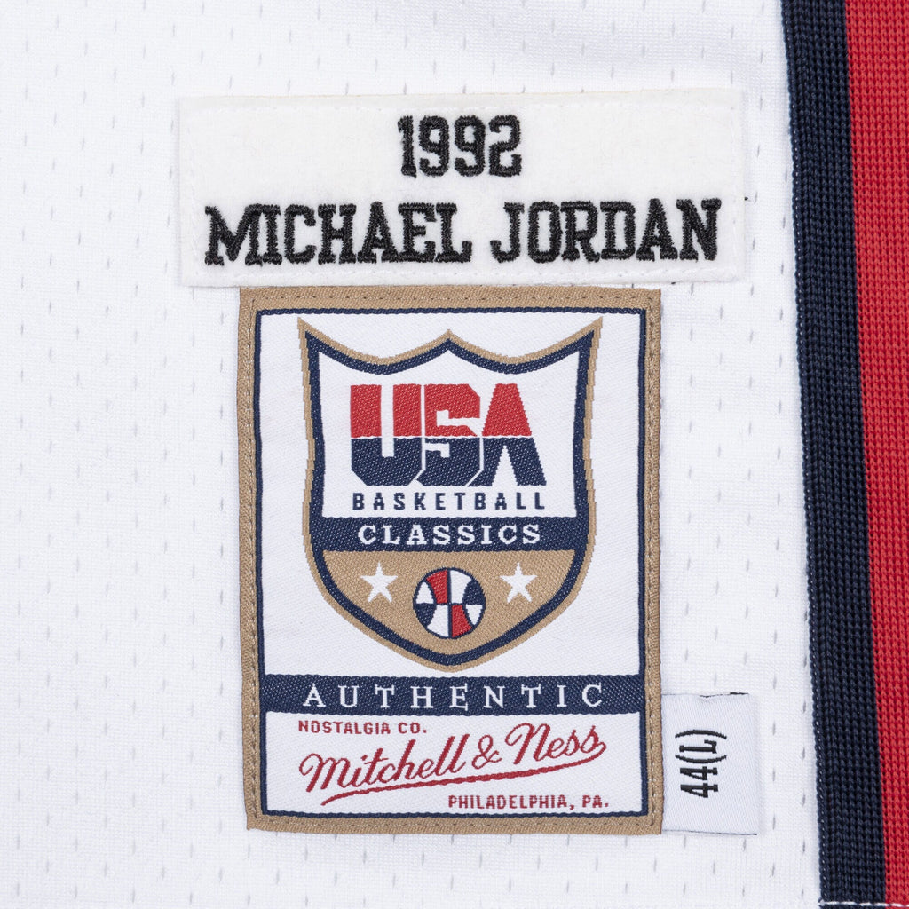 USA Basketball Mitchell & Ness Authentic Jersey Michael Jordan 1992