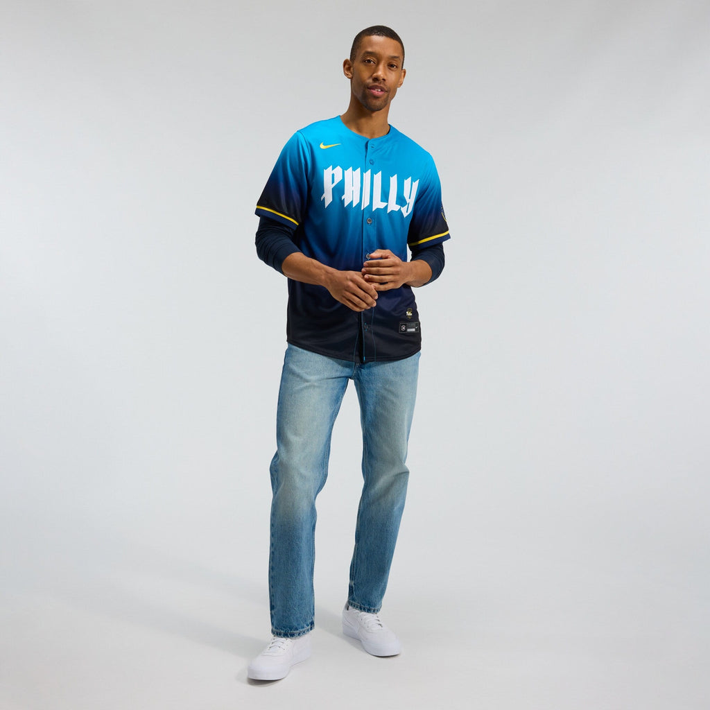 Philadelphia Phillies Nike Navy City Connect Limited Jersey