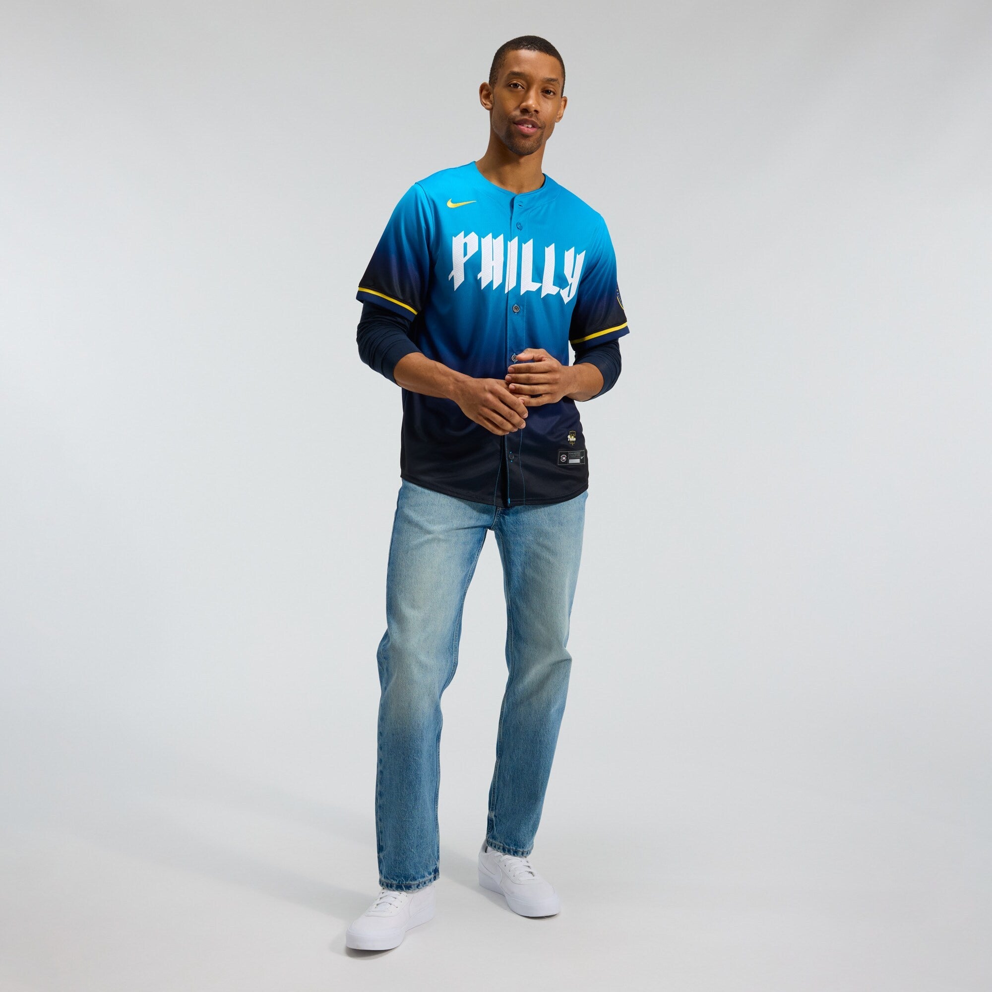 Philadelphia Phillies Nike Navy City Connect Limited Jersey