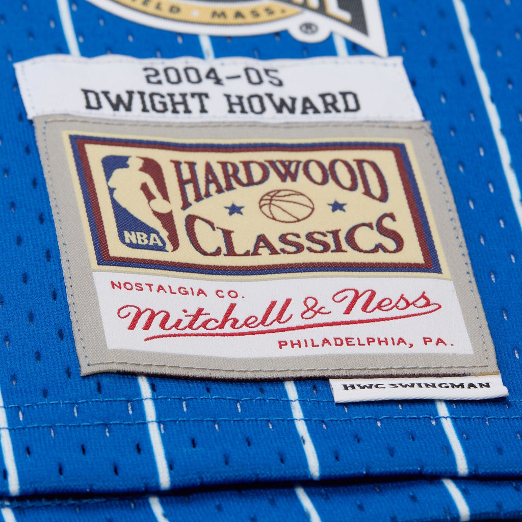 Dwight Howard Blue Orlando Magic 2004/05 Hardwood Classics Hall of Fame Swingman Jersey