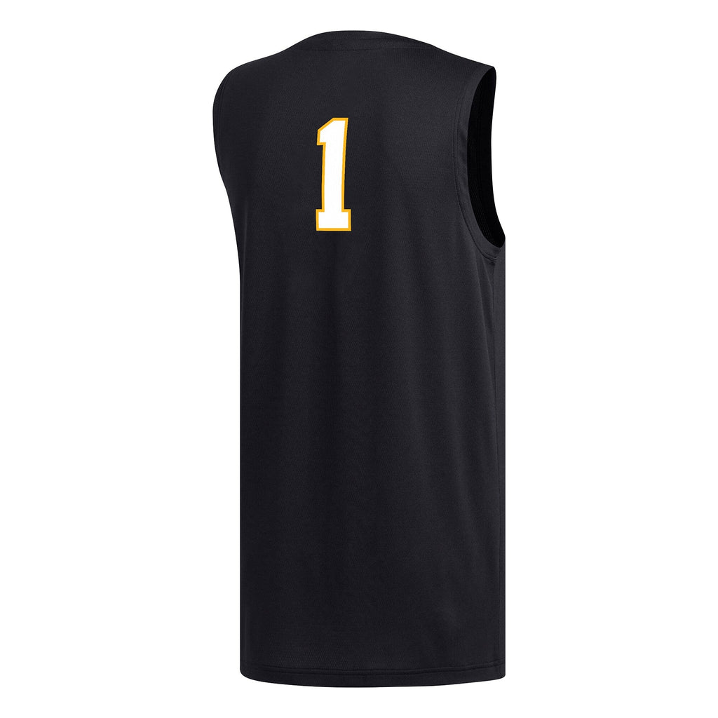 adidas #1 Black Southern Miss Golden Eagles Replica Basketball Jersey