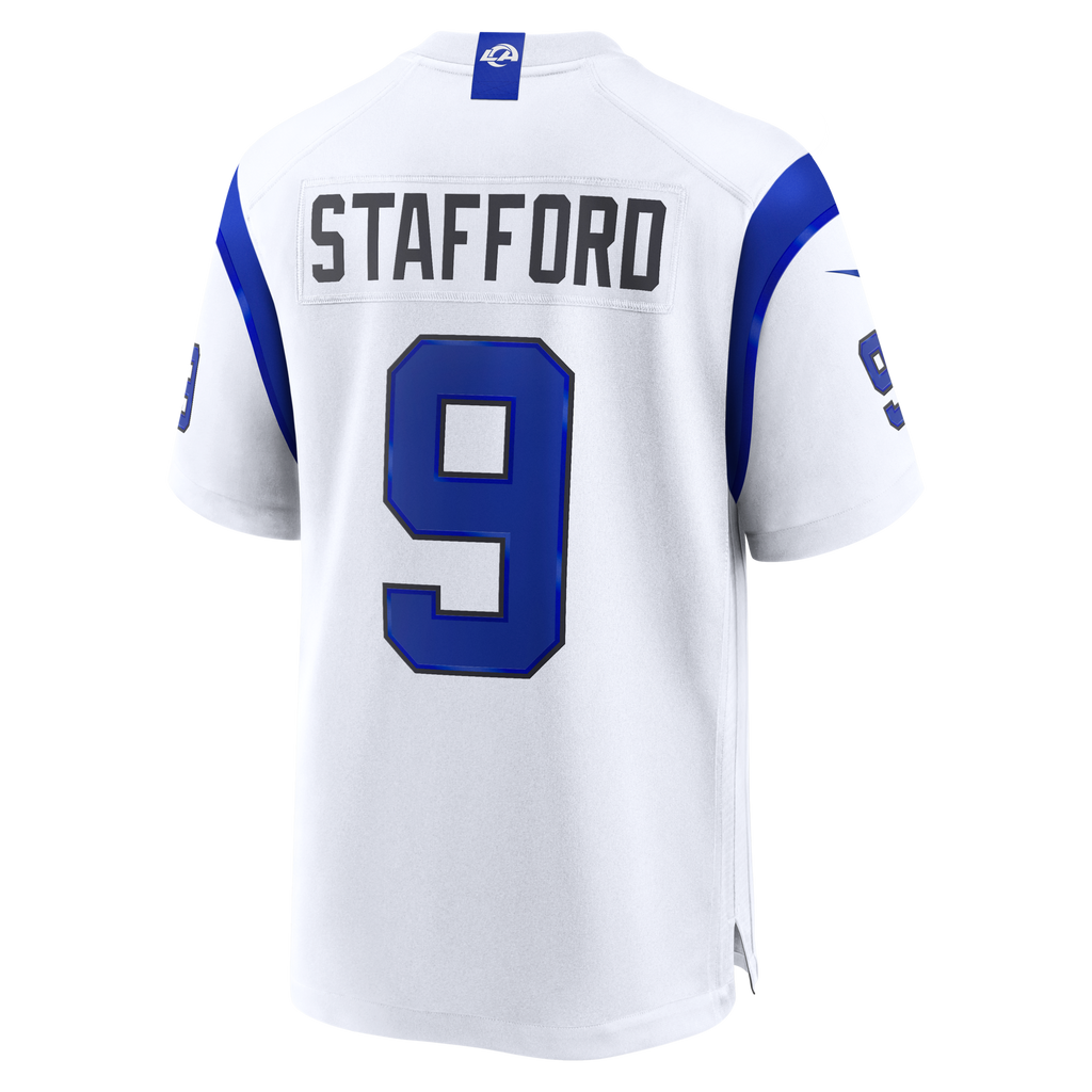Los Angeles Rams Matthew Stafford Nike Fearsome White Game Jersey