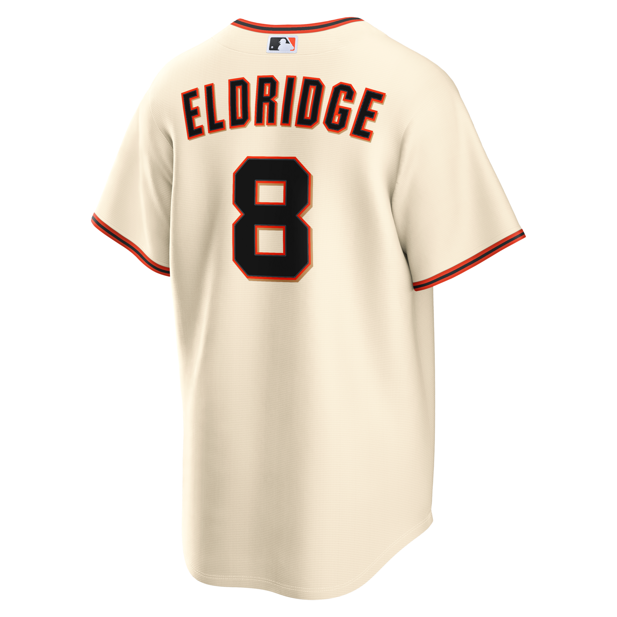San Francisco Giants Bryce Eldridge Nike Cream Home Replica Jersey