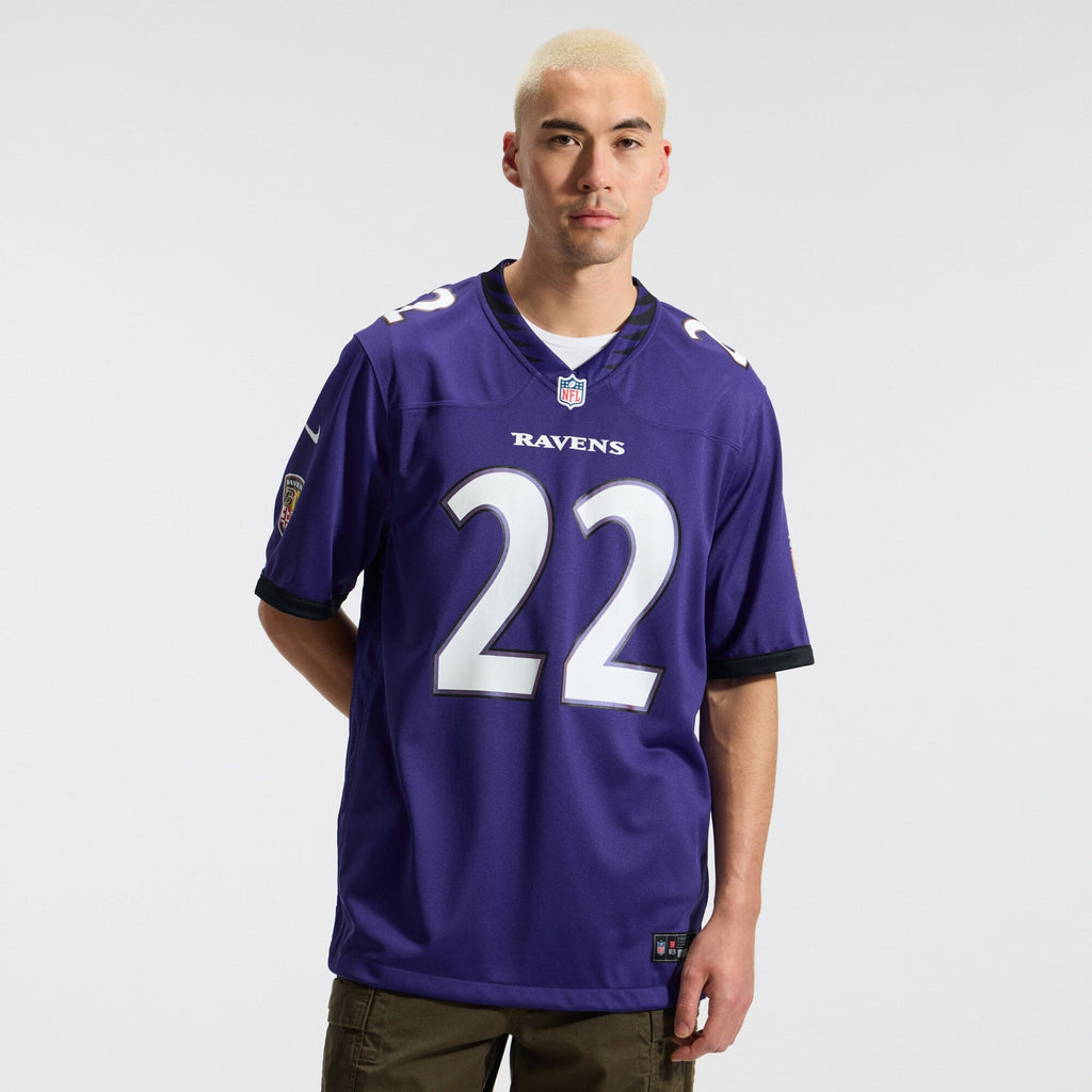 Baltimore Ravens Derrick Henry Nike Purple Team Game Jersey