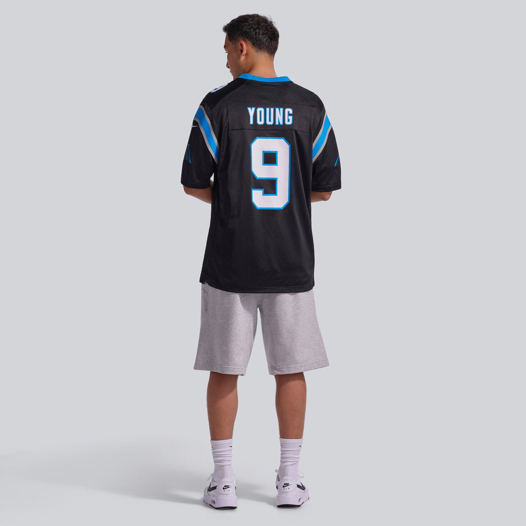 Carolina Panthers Bryce Young Nike Black Team Game Jersey