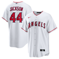Los Angeles Angels Reggie Jackson Nike White Home Retired Player Replica Jersey