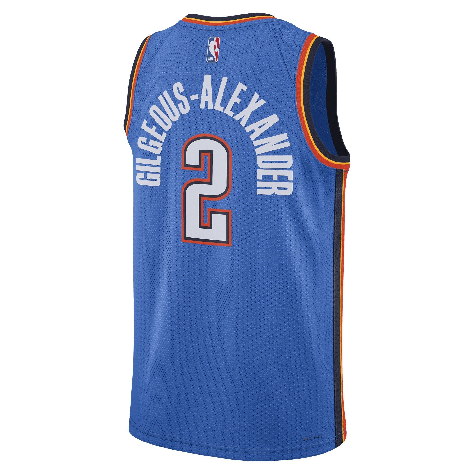 Oklahoma City Thunder Nike Replica Icon Swingman Jersey - Gilgeous-Alexander