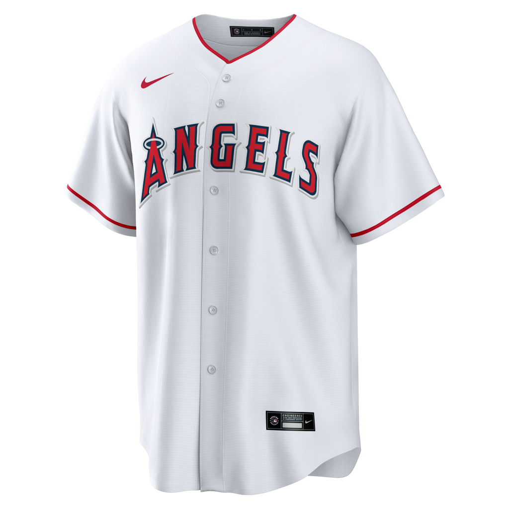 Los Angeles Angels Nolan Ryan Nike White Home Retired Player Replica Jersey