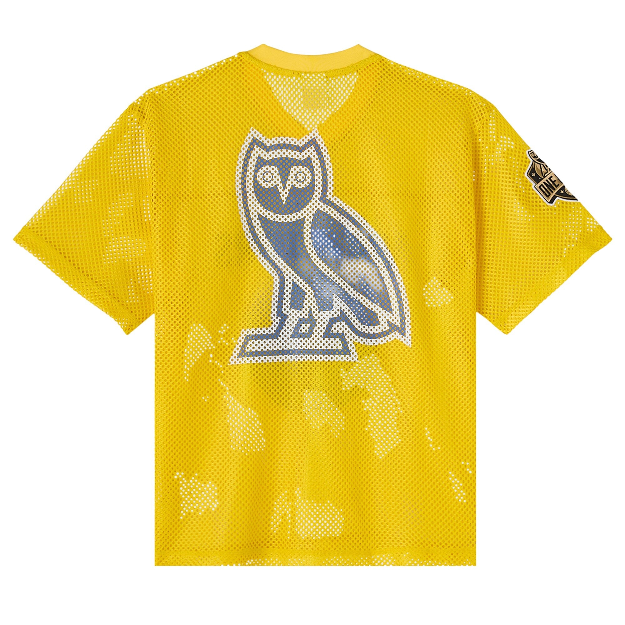 Golden State Warriors X OVO Mesh Football Jersey -