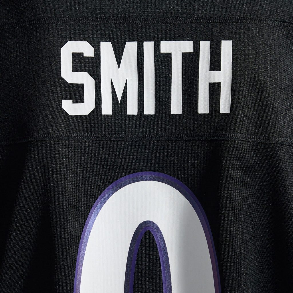 Baltimore Ravens Roquan Smith Nike Black Alternate Game Jersey