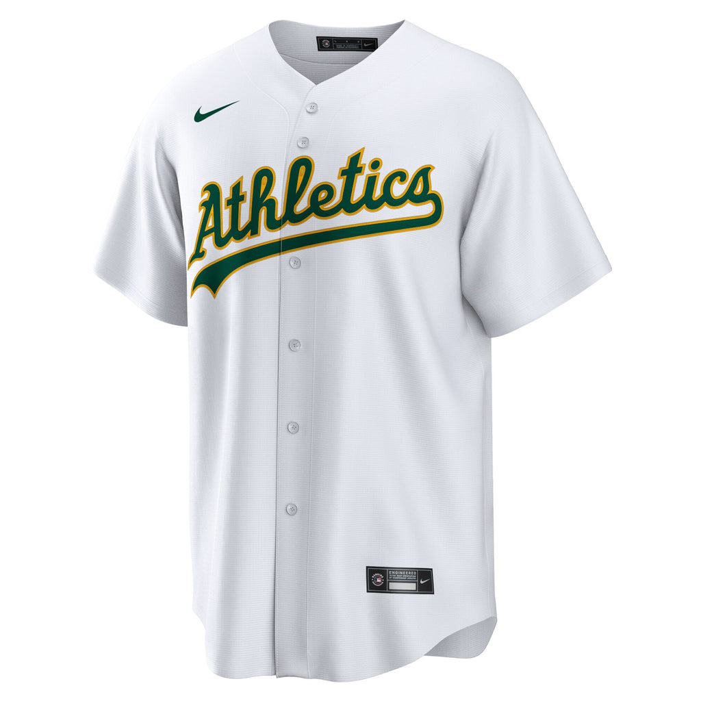 Athletics Zack Gelof Nike White Home Replica Jersey