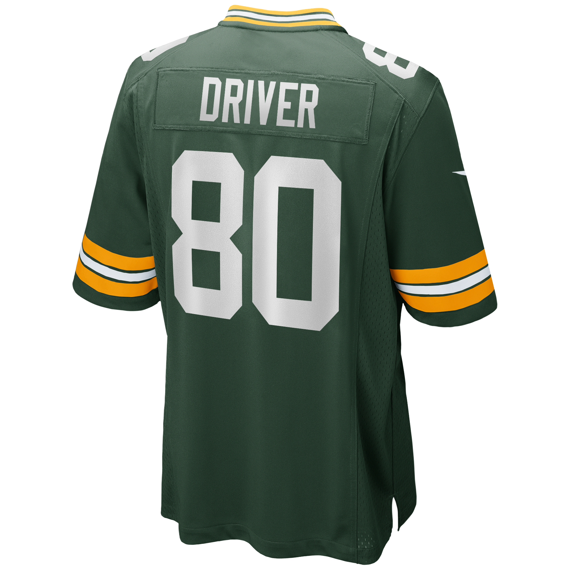 Green Bay Packers Donald Driver Nike Green Game Retired Player Jersey