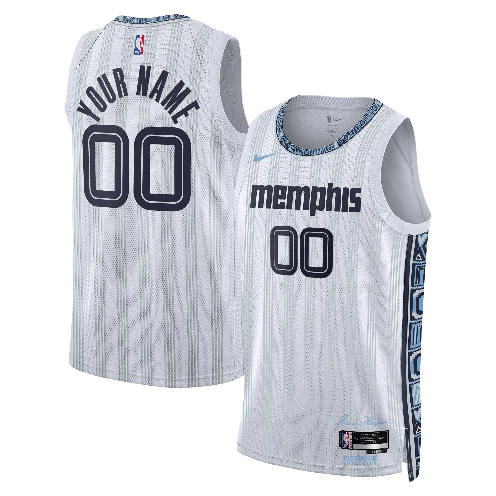 Nike Memphis Grizzlies 2025/26 City Edition Swingman Jersey - Custom