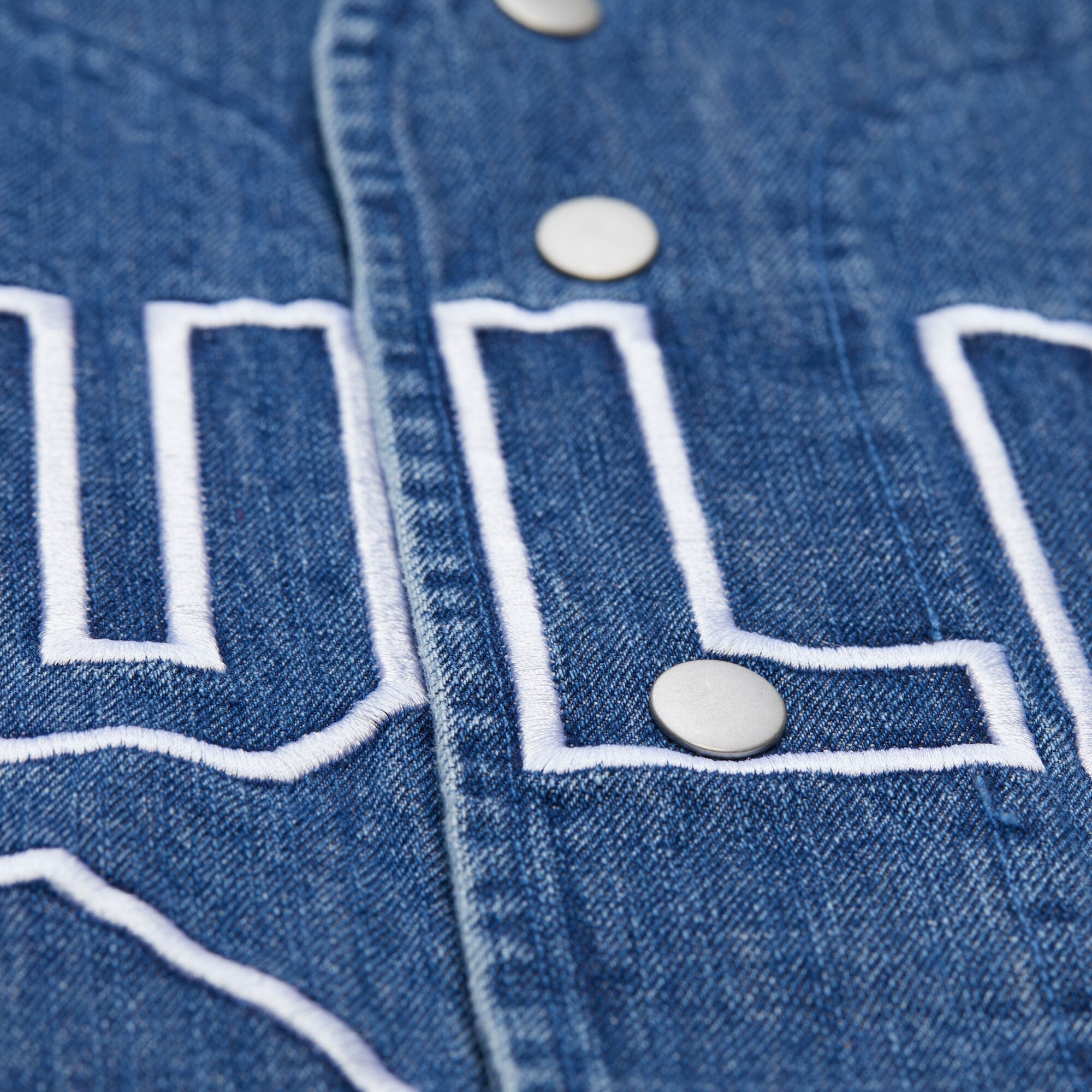 Chicago Bulls Mitchell & Ness Summer Breeze Baseball Jersey - Blue -