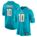 Miami Dolphins Jacob Rodriguez Nike Aqua Game Jersey