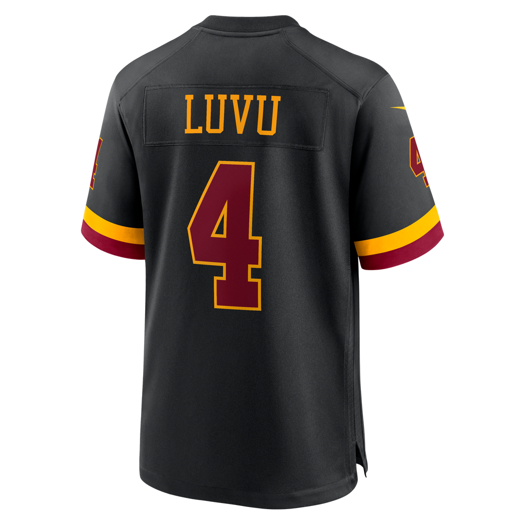 Washington Commanders Frankie Luvu Nike Black Hail Raiser Alternate Game Jersey