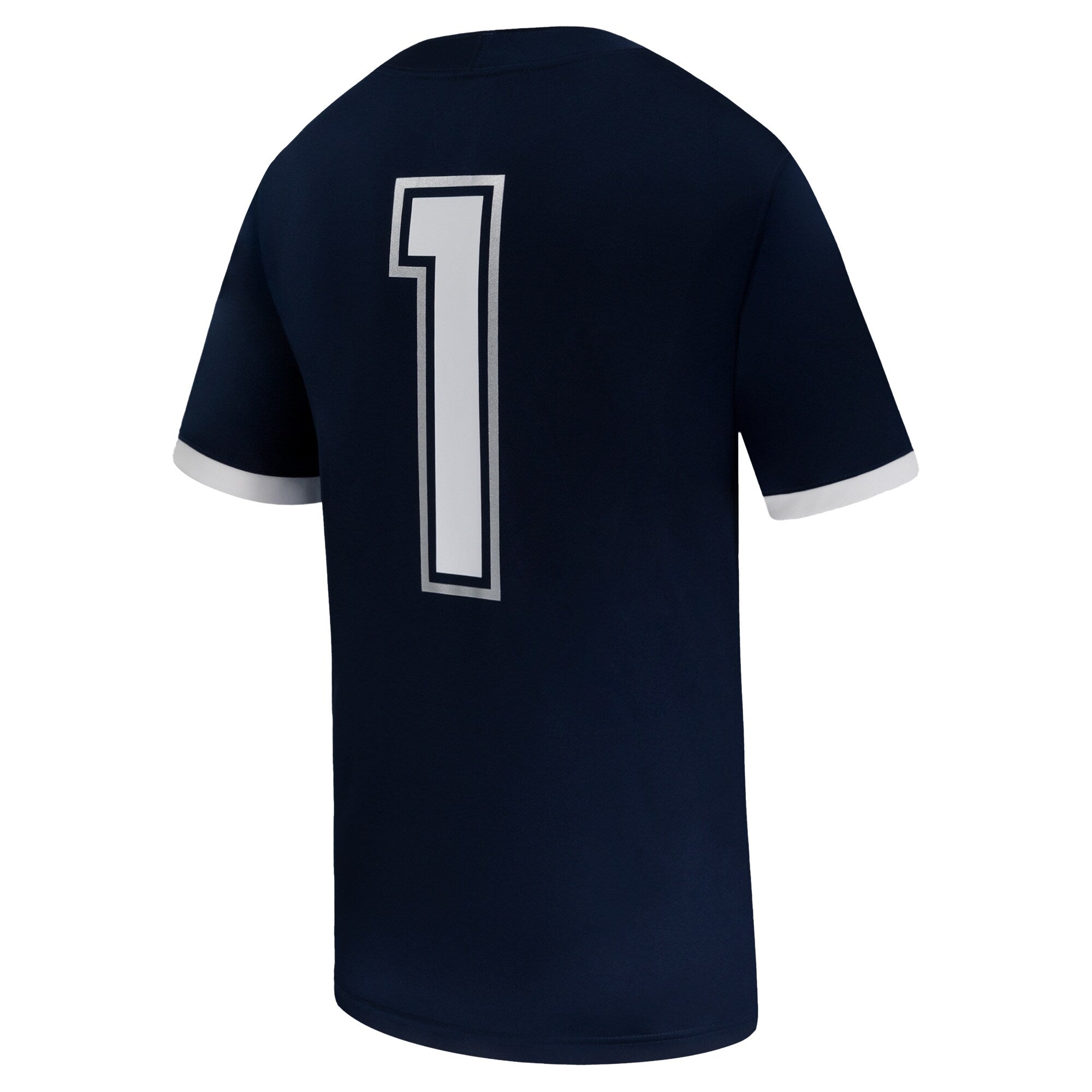 Nike #1 Navy UConn Huskies Game Football Jersey
