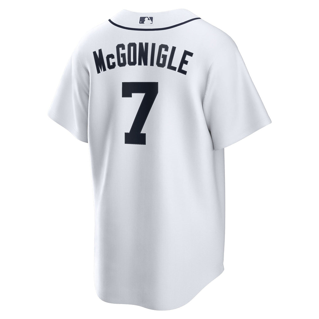 Detroit Tigers Kevin McGonigle Nike White Home Replica Jersey