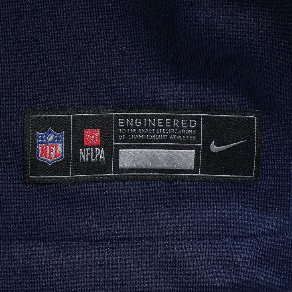 Nike New England Patriots Navy Custom Game Jersey