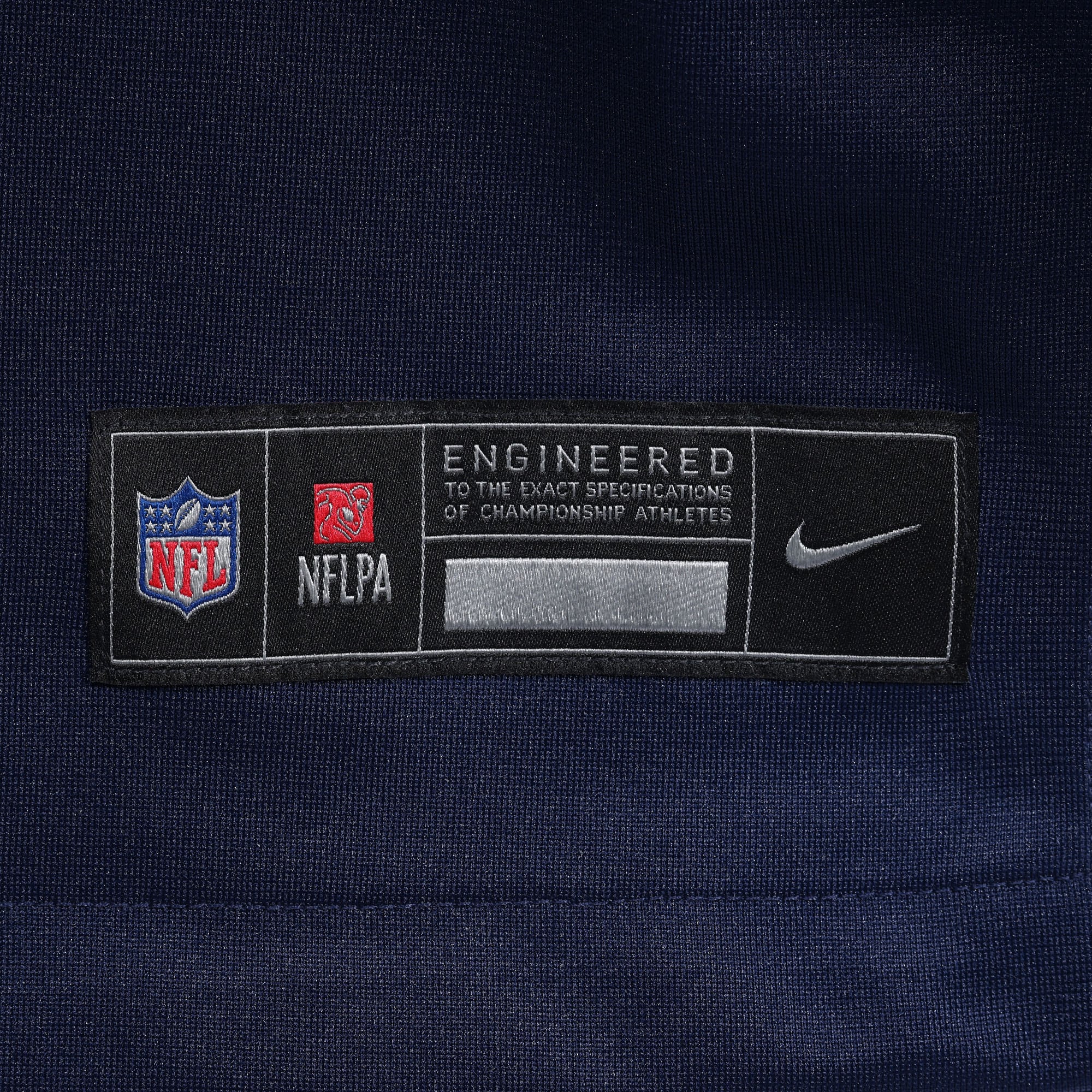 Nike New England Patriots Navy Custom Game Jersey
