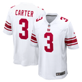 New York Giants Abdul Carter Nike White Game Jersey