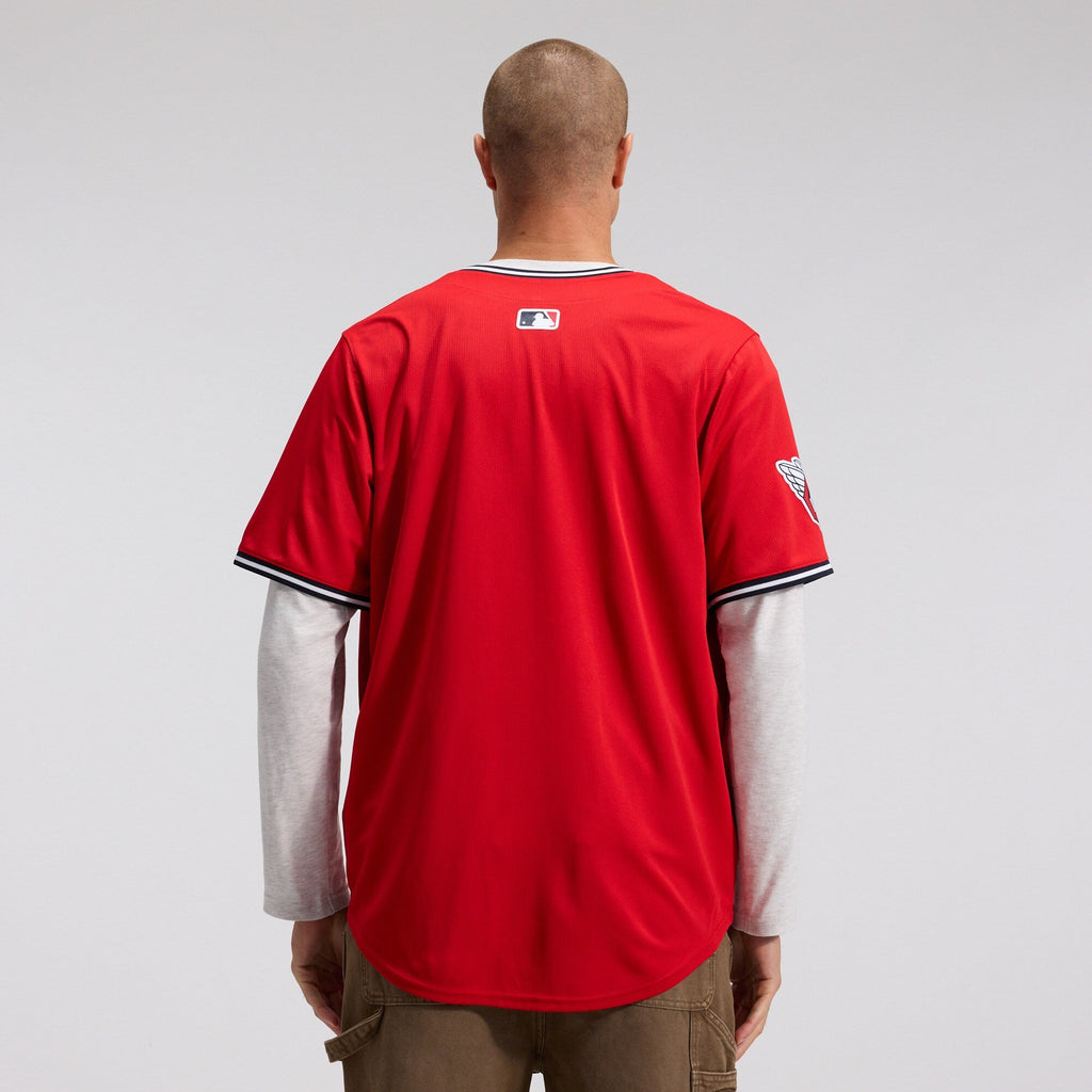 Cleveland Guardians Nike Red Alternate Limited Jersey