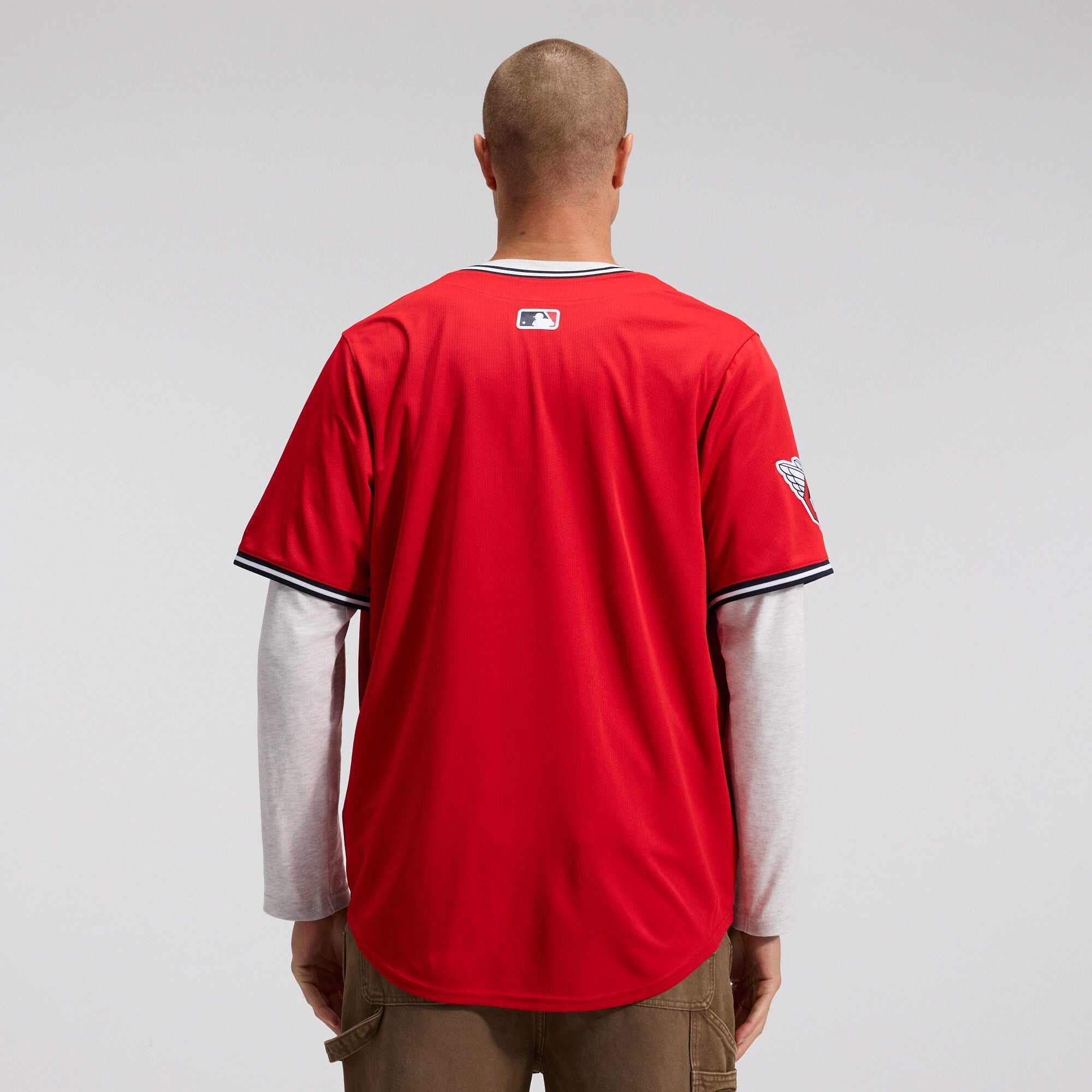 Cleveland Guardians Nike Red Alternate Limited Jersey