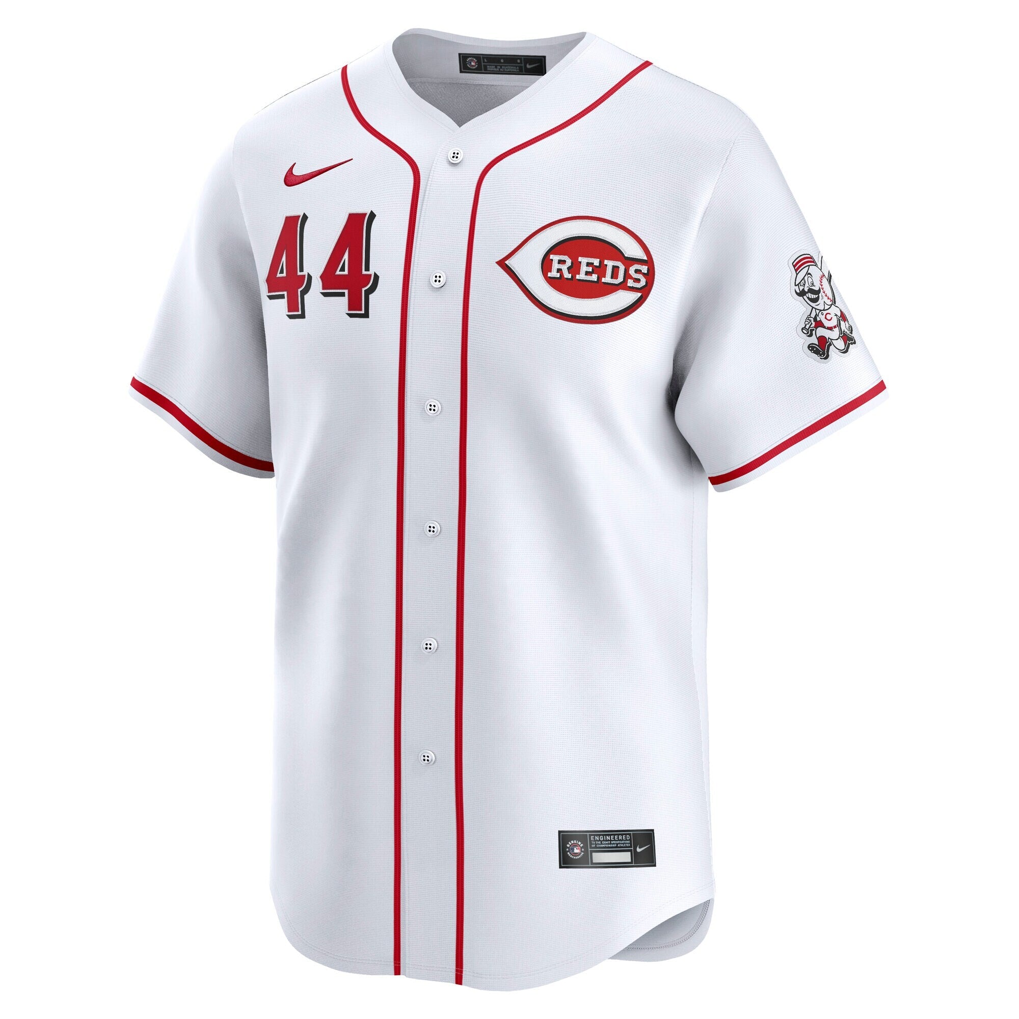 Cincinnati Reds Elly De La Cruz Nike White Home Limited Player Jersey