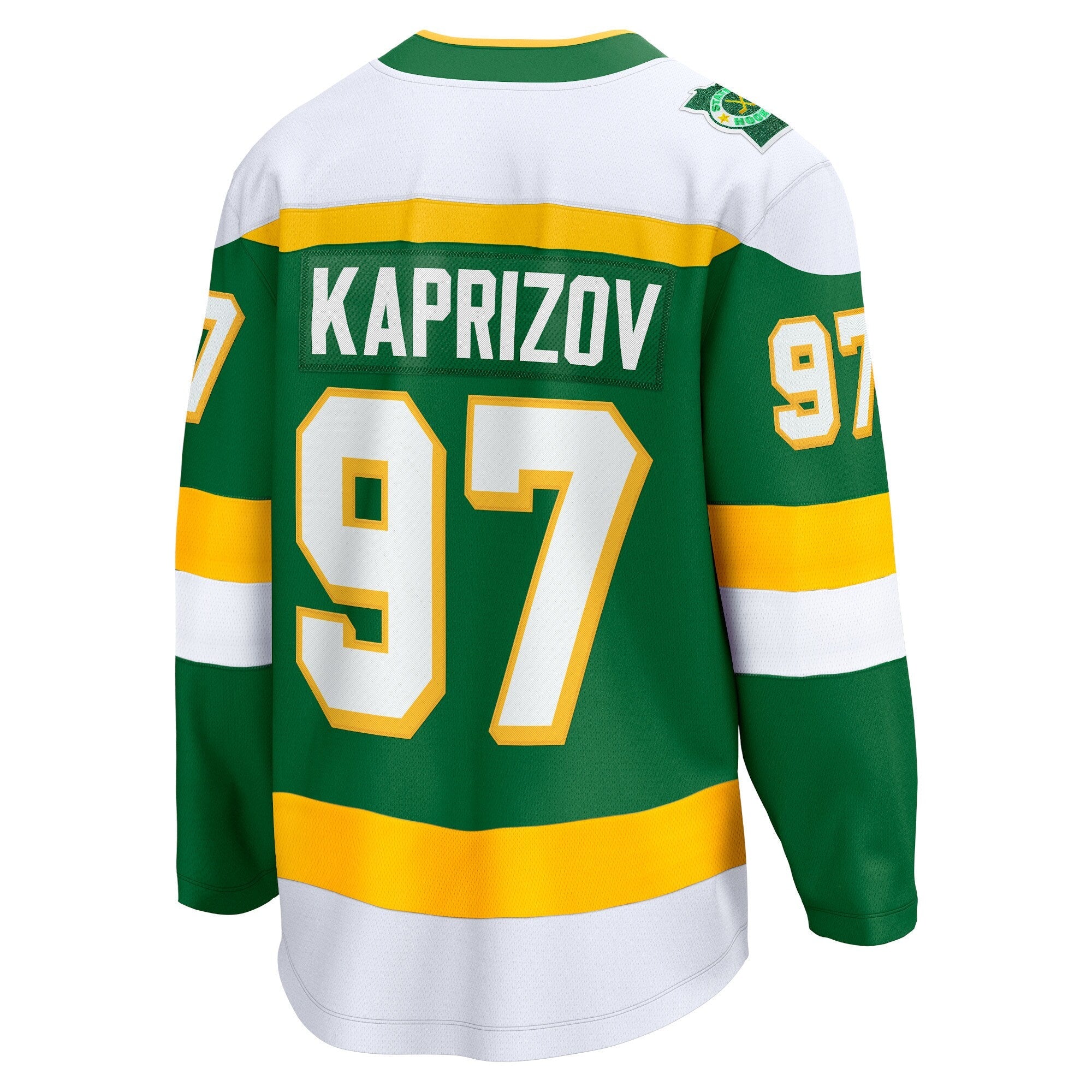 Minnesota Wild Kirill Kaprizov Fanatics Green 2023/24 Alternate Breakaway Jersey