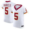 Washington Commanders Jayden Daniels Nike White Alternate 2 Super Bowl Era Vapor F.U.S.E. Elite Jersey