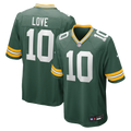 Green Bay Packers Jordan Love Nike Green Player Game Jersey