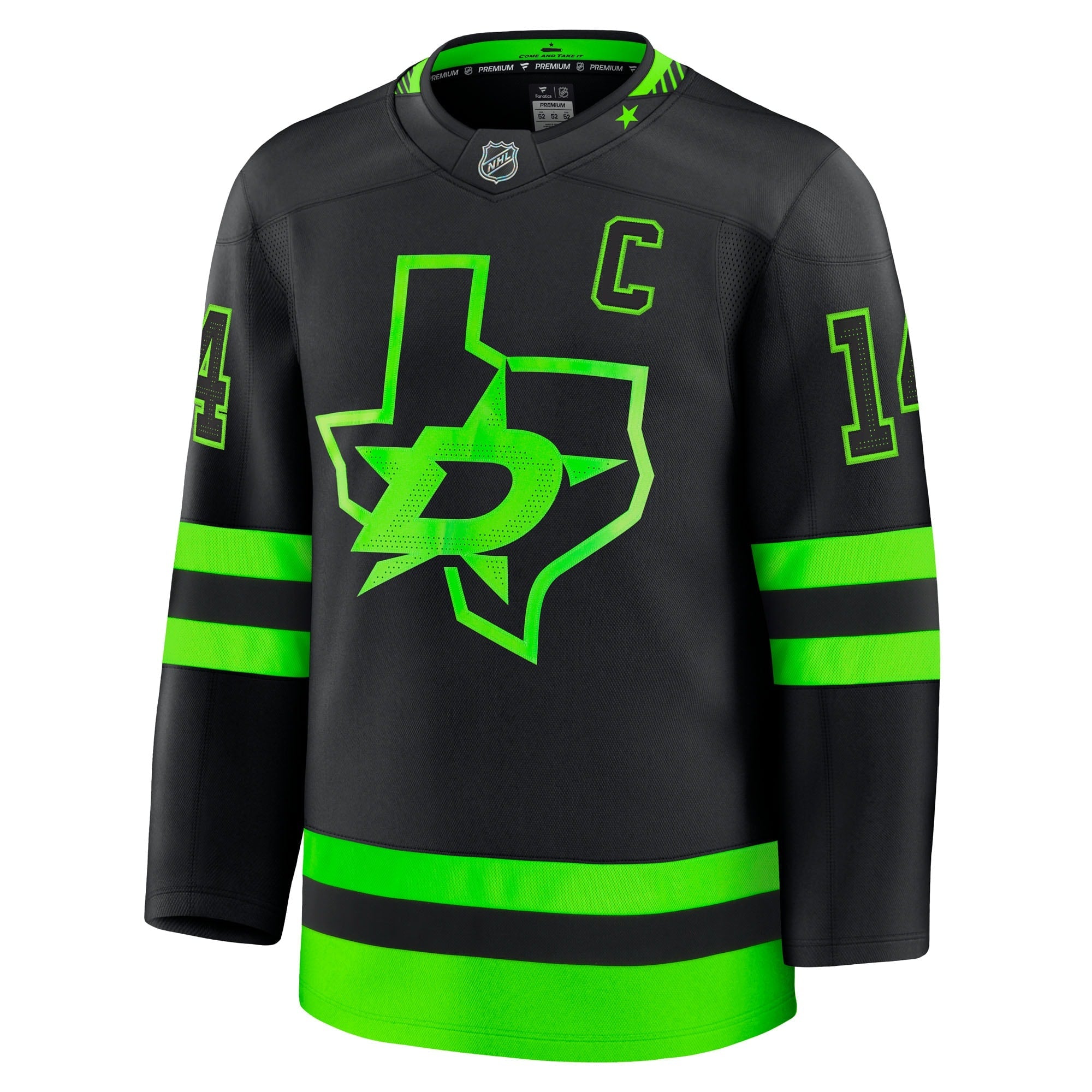 Dallas Stars Jamie Benn Fanatics Black Alternate Premium Jersey