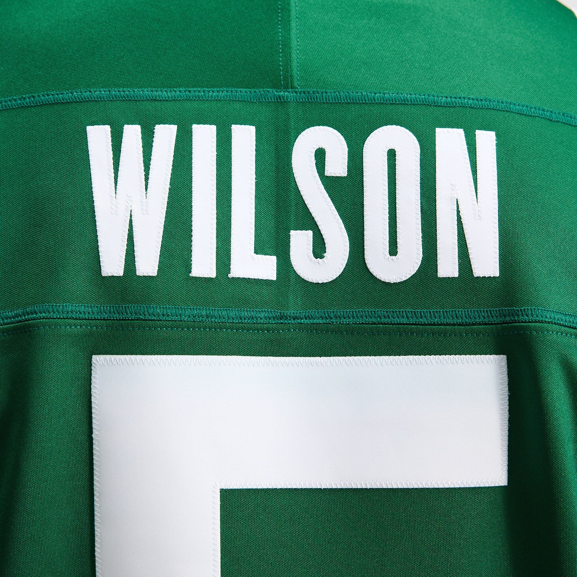 New York Jets Garrett Wilson Nike Legacy Green Team Vapor F.U.S.E. Stitched Limited Jersey