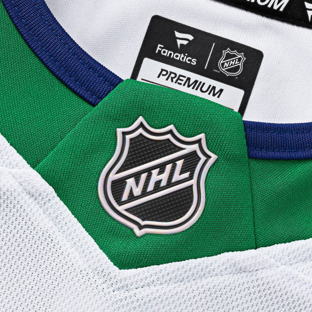 Carolina Hurricanes Fanatics White Throwback Premium Jersey