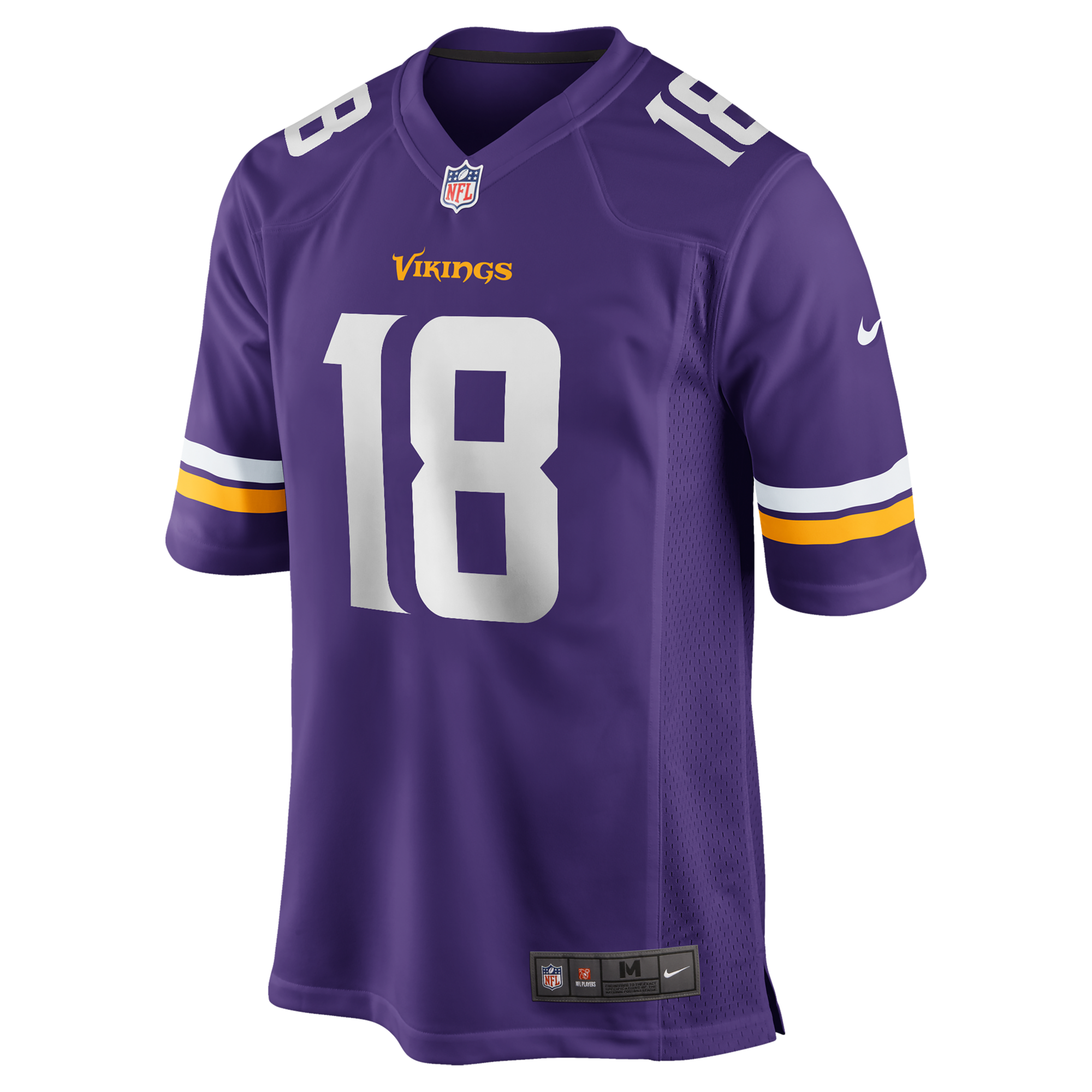 Minnesota Vikings Justin Jefferson Nike Purple Player Game Jersey