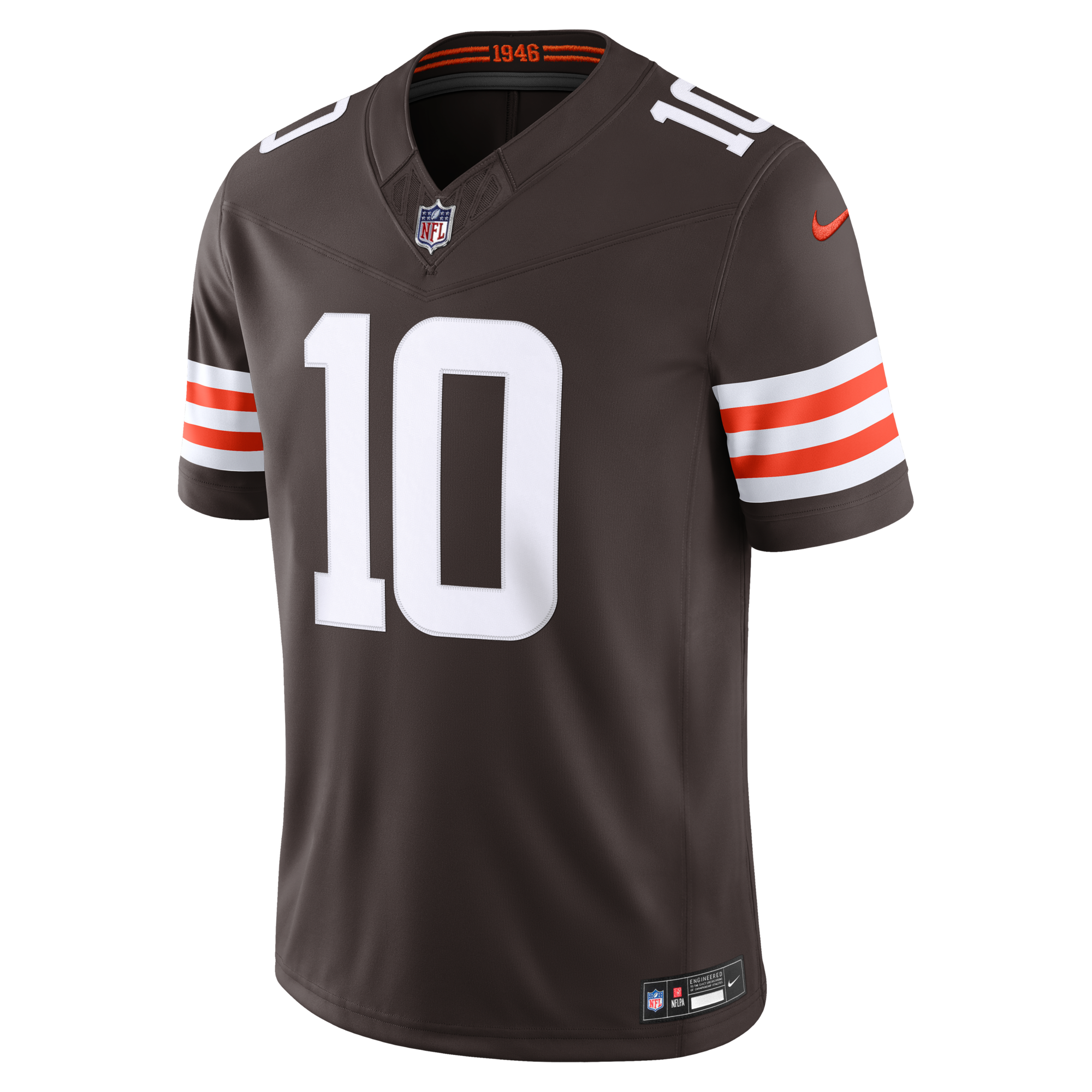 Cleveland Browns Quinshon Judkins Nike Brown Team Vapor F.U.S.E. Stitched Limited Jersey