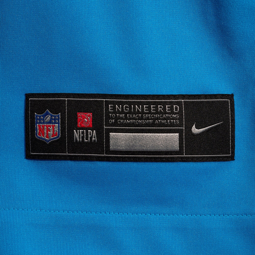 Carolina Panthers Chuba Hubbard Nike Blue Alternate Game Jersey