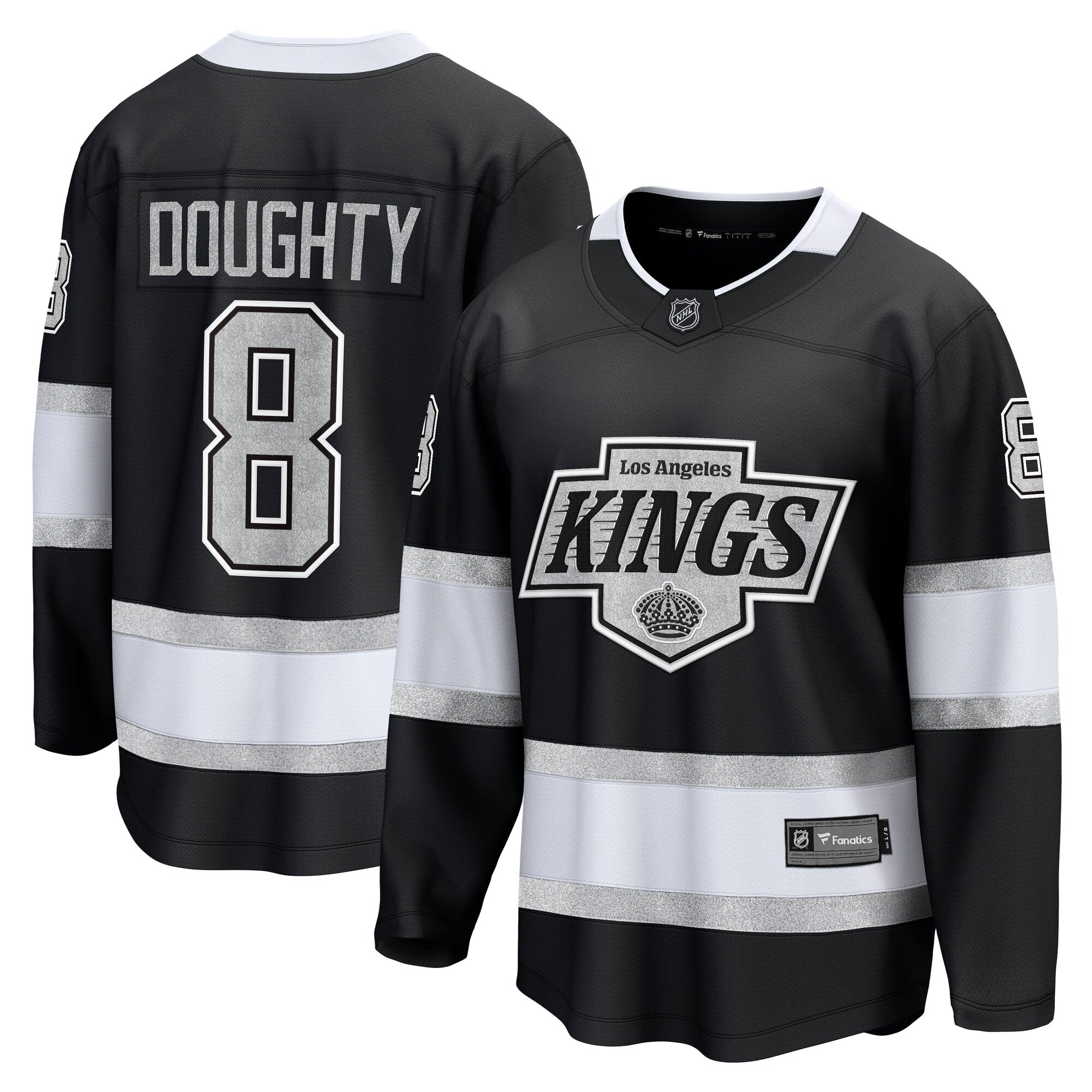 Los Angeles Kings Drew Doughty Fanatics Black Home Premier Breakaway Player Jersey