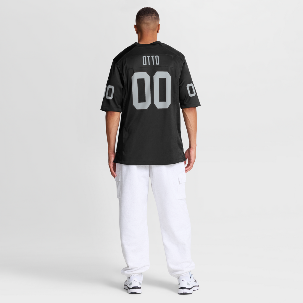 Las Vegas Raiders Jim Otto Nike Black Game Retired Player Jersey