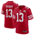 San Francisco 49ers Brock Purdy Nike Scarlet 80th Anniversary Game Jersey