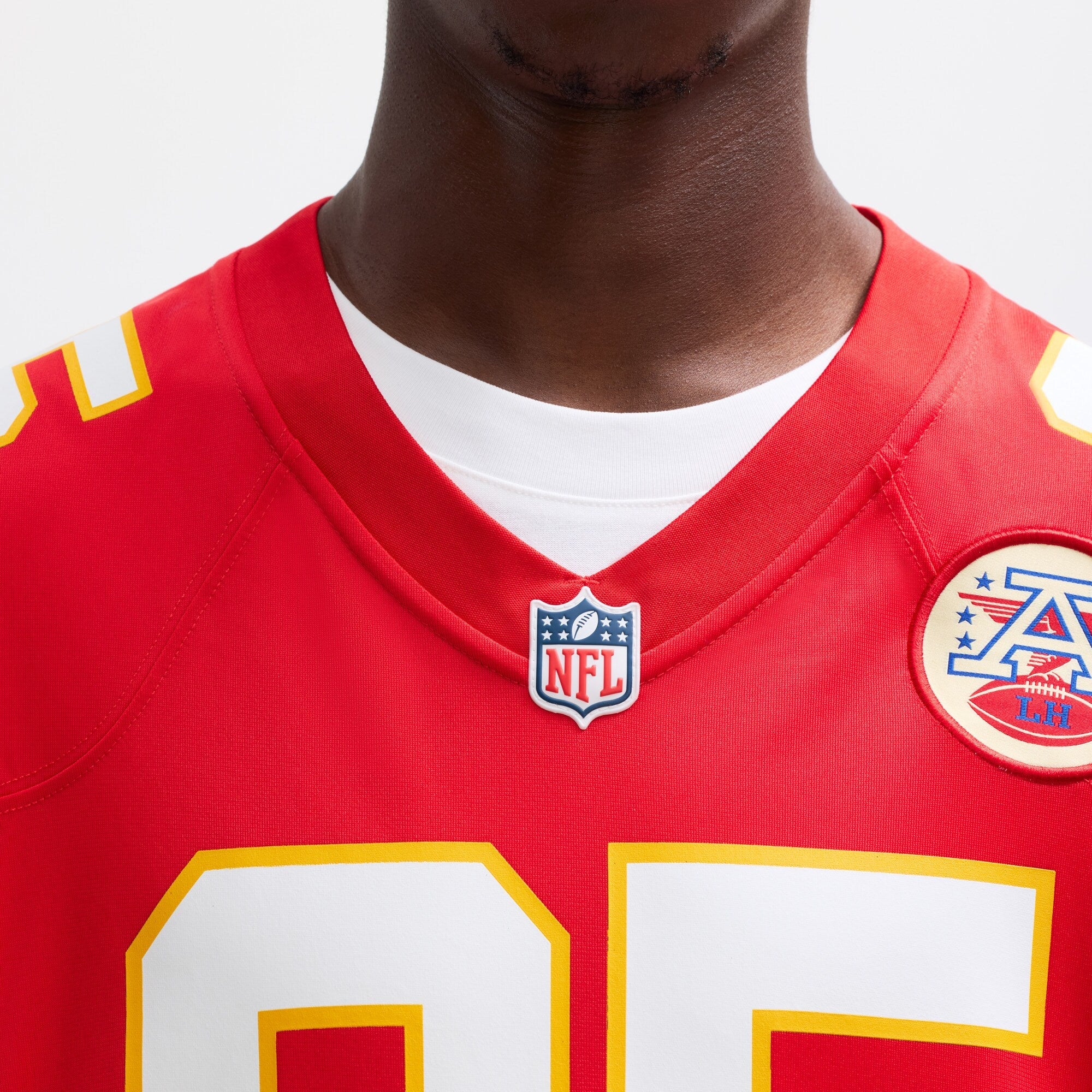 Kansas City Chiefs Chris Jones Nike Red Game Jersey