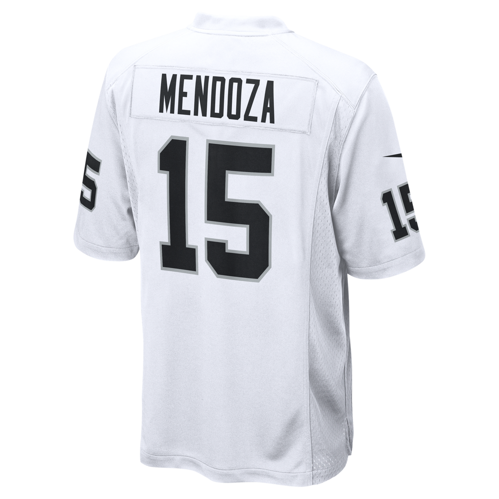 Las Vegas Raiders Fernando Mendoza Nike White Game Player Jersey
