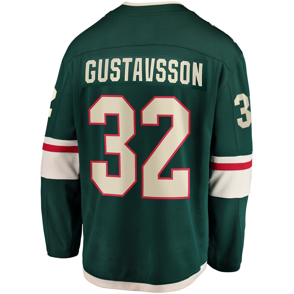 Minnesota Wild Filip Gustavsson Fanatics Green Home Breakaway Player Jersey