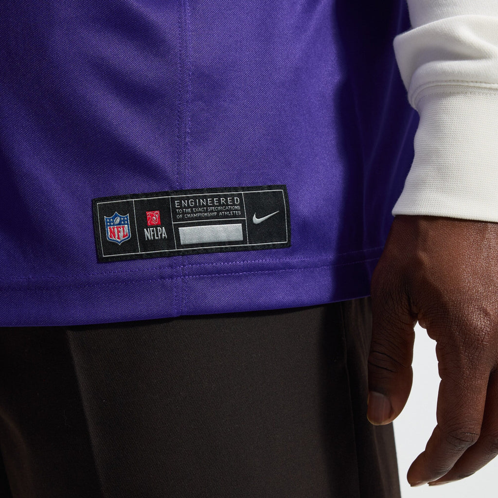Minnesota Vikings Justin Jefferson Nike Purple Team Vapor F.U.S.E. Stitched Limited Jersey