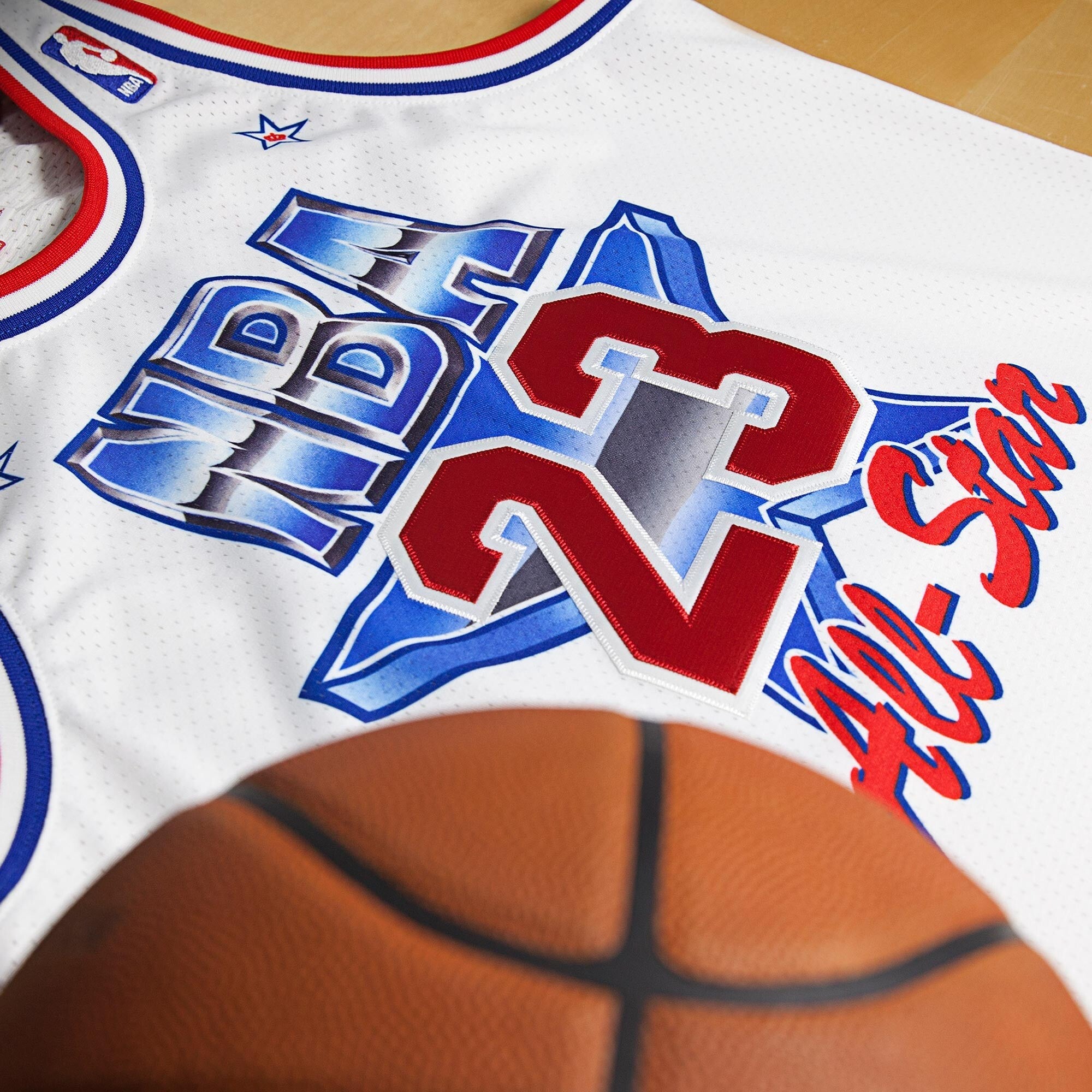 NBA All-Star East Michael Jordan 1991 Authentic Jersey by Mitchell & Ness - White -