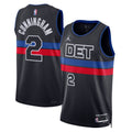 Detroit Pistons Jordan Statement Edition Swingman Jersey - Blue - Cade Cunningham