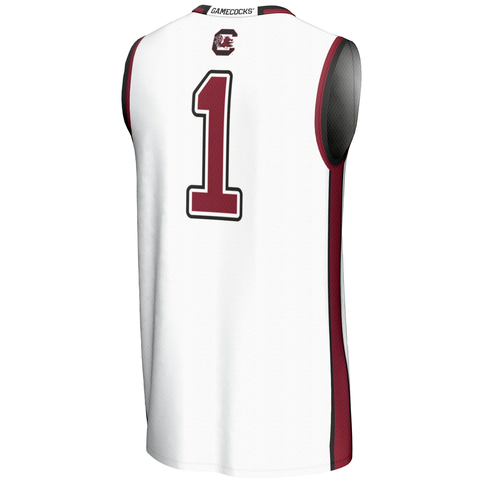GameDay Greats #1 White South Carolina Gamecocks Lightweight Basketball Jersey
