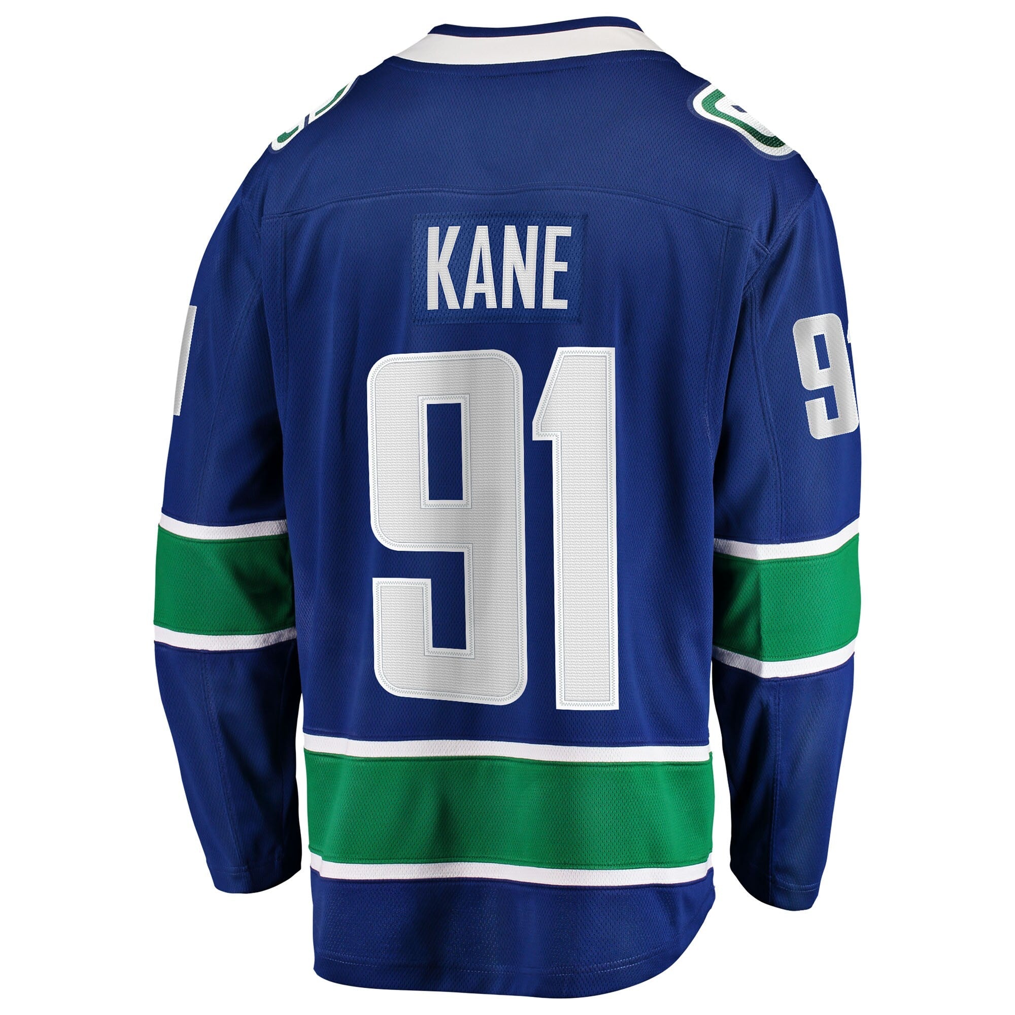 Vancouver Canucks Evander Kane Fanatics Blue Home Breakaway Jersey