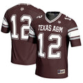 GameDay Greats #12 Maroon Texas A&M Aggies Football Lightweight Fashion Jersey